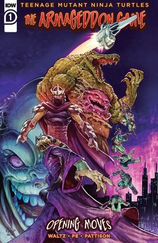 Teenage Mutant Ninja Turtles: The Armageddon Game book cover 2