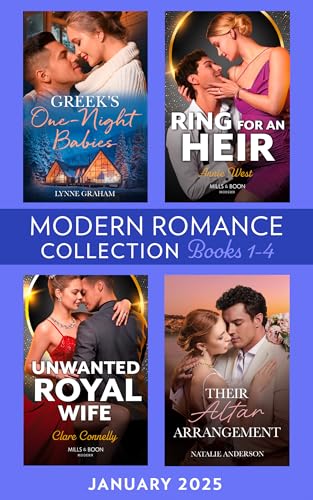 Modern Romance January 2025 Books 1-4: Perfect for fans of enemies to lovers and convenient marriages in 2025!