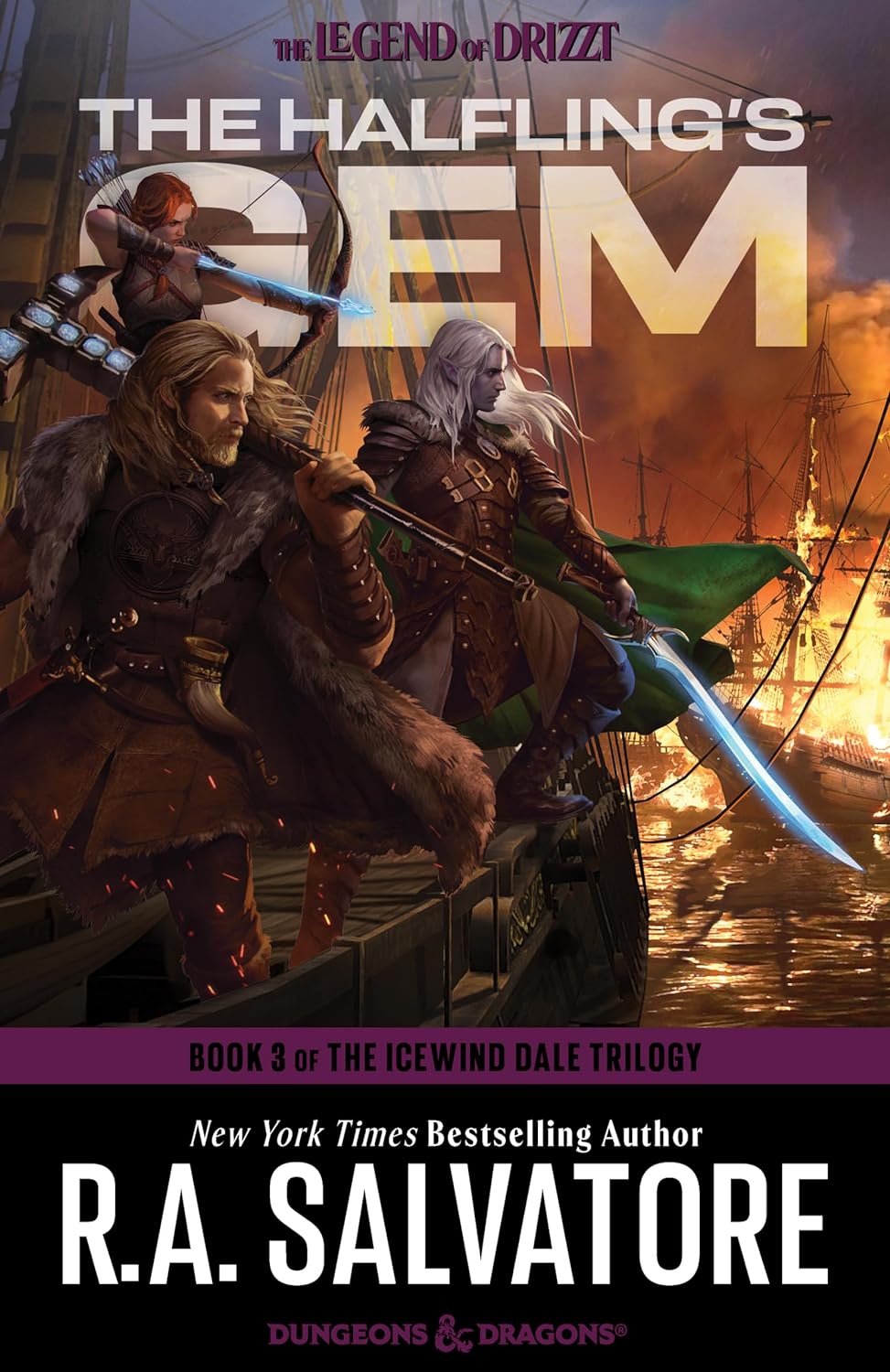 The Halfling's Gem (The Icewind Dale, #3; The Legend of Drizzt, #6)