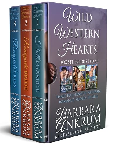 Wild Western Hearts Box Set (Books 1 to 3): Three Full-Length Western Romance Novels in One