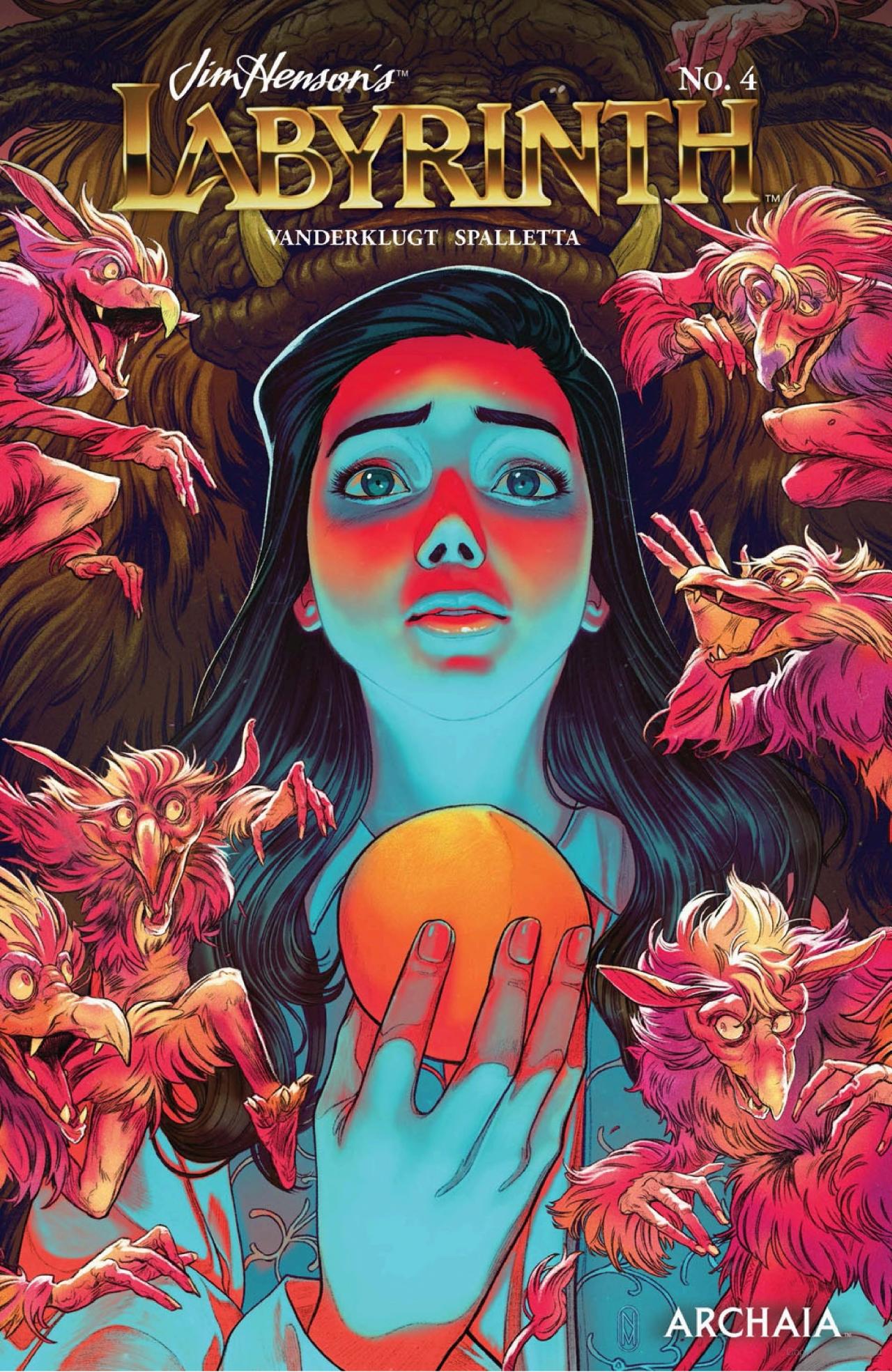 Jim Henson's Labyrinth #4 book cover