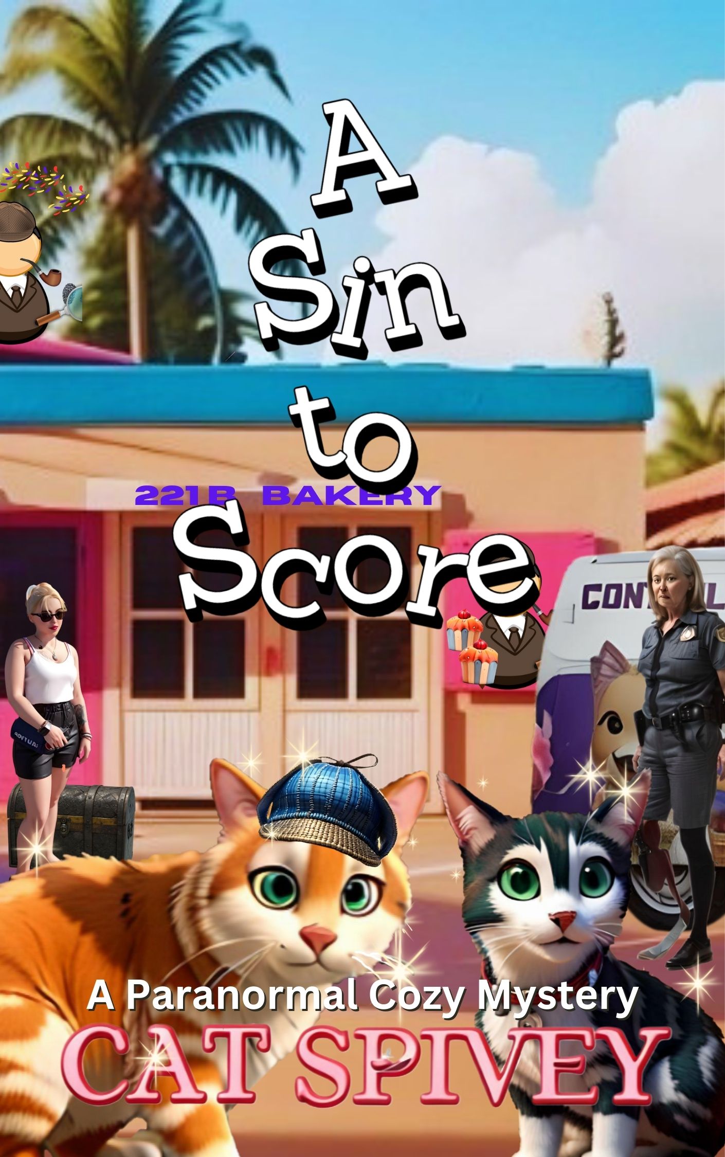 A Sin to Score: A Paranormal Cozy Mystery