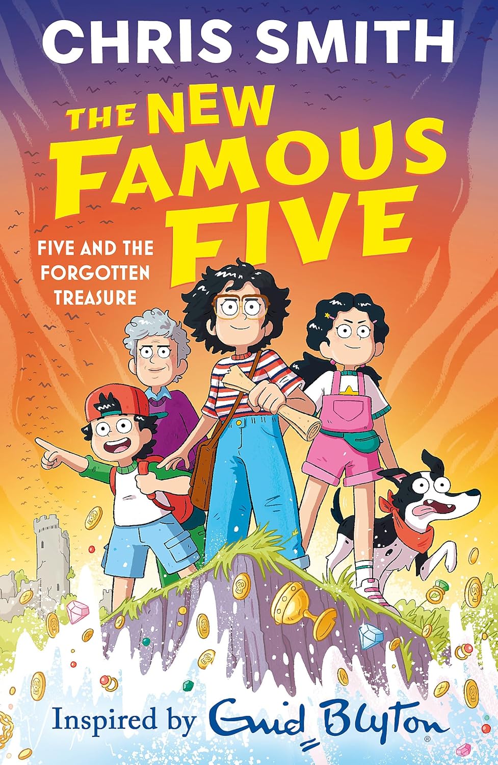 Five and the Forgotten Treasure: Book One in the thrilling new adventure series by Chris Smith, inspired by Enid Blyton