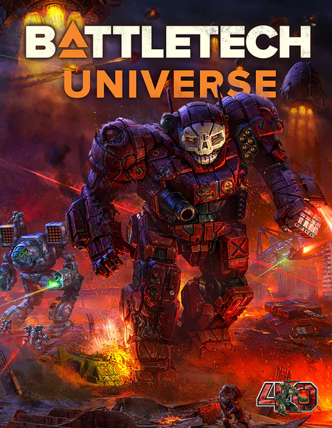 Catalyst Game Labs Battletech Universe – Expansive Board Game Sourcebook Explore the Rich Lore and History of Battletech for Ages 14+ and 1+ Players