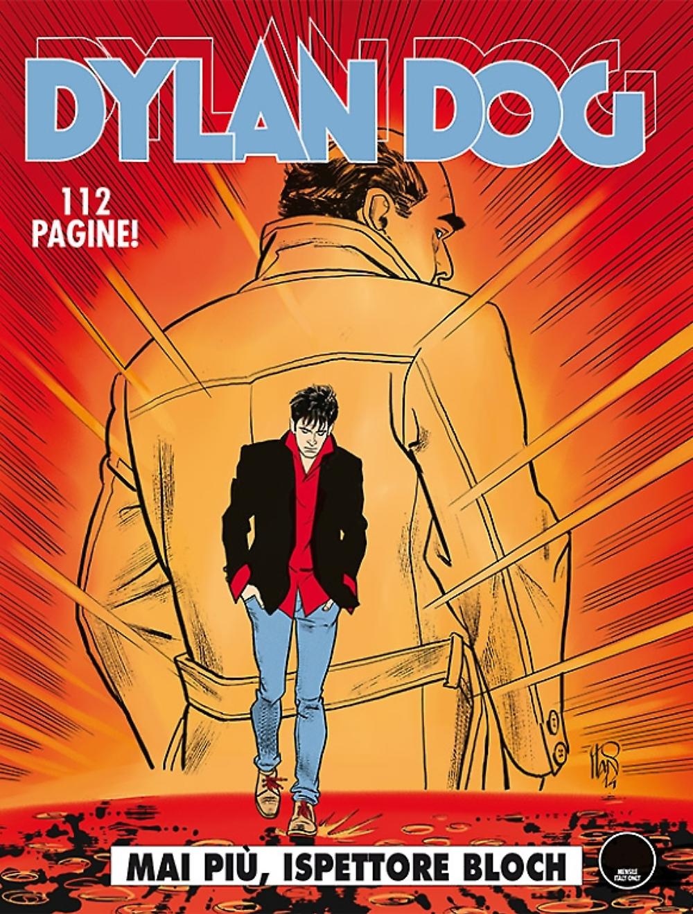 Dylan Dog #338 - Mai più, ispettore Bloch book cover