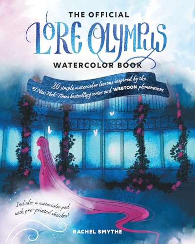 The Official Lore Olympus Watercolor Book book cover