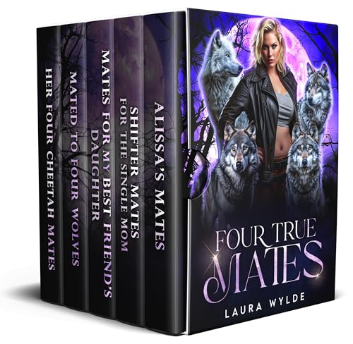 Four True Mates: A Reverse Harem Paranormal Romance Box Set