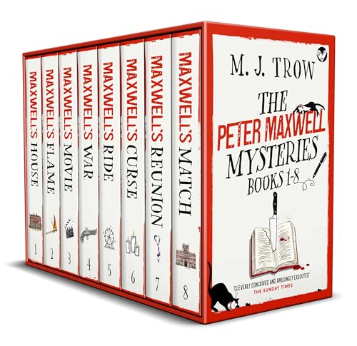 The Peter Maxwell Mysteries Books 1–8