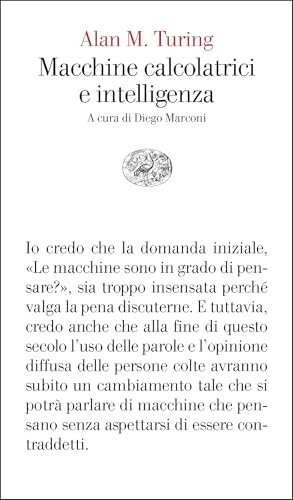 Macchine calcolatrici e intelligenza
