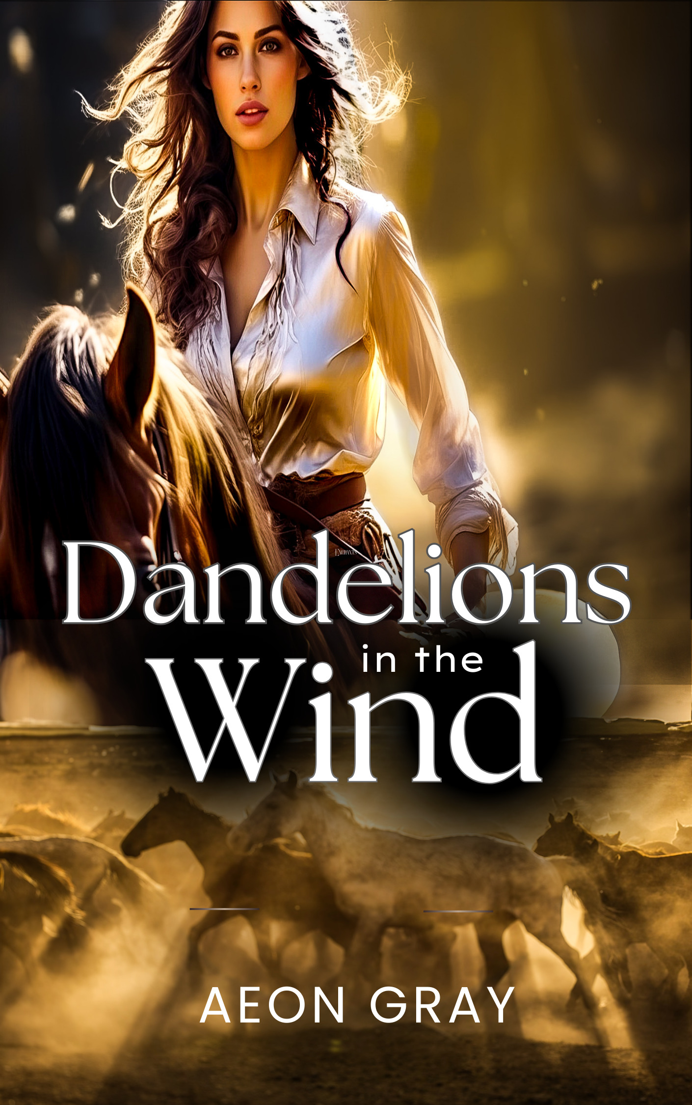 Dandelions in the Wind