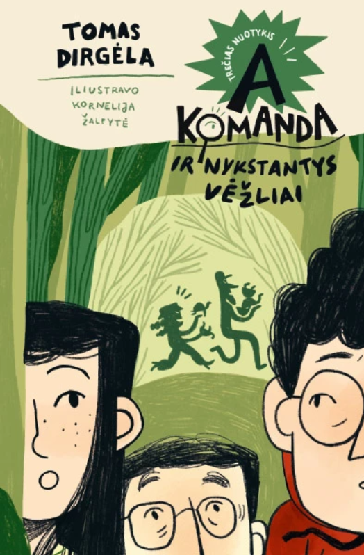 A komanda ir nykstantys vėžliai. Trečias nuotykis