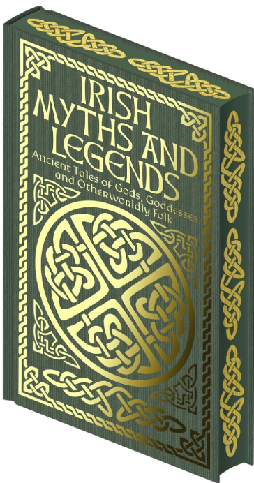 Irish Myths and Legends book cover