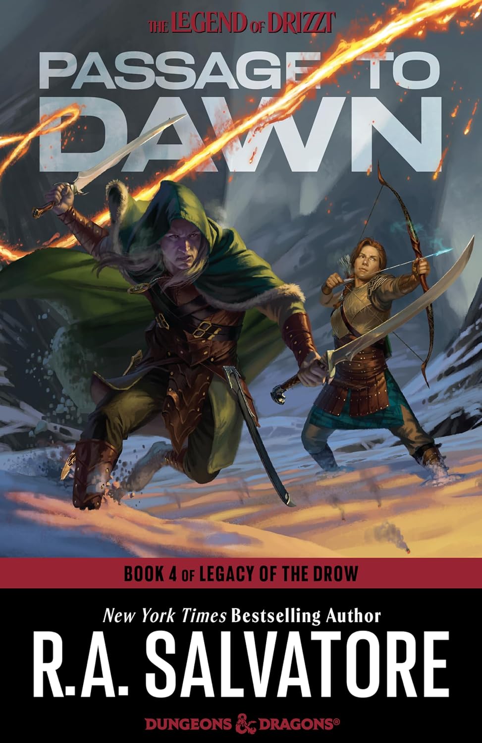 Passage to Dawn (Legacy of the Drow, #4; The Legend of Drizzt, #10)