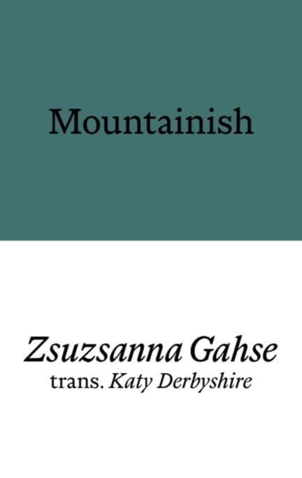Mountainish book cover