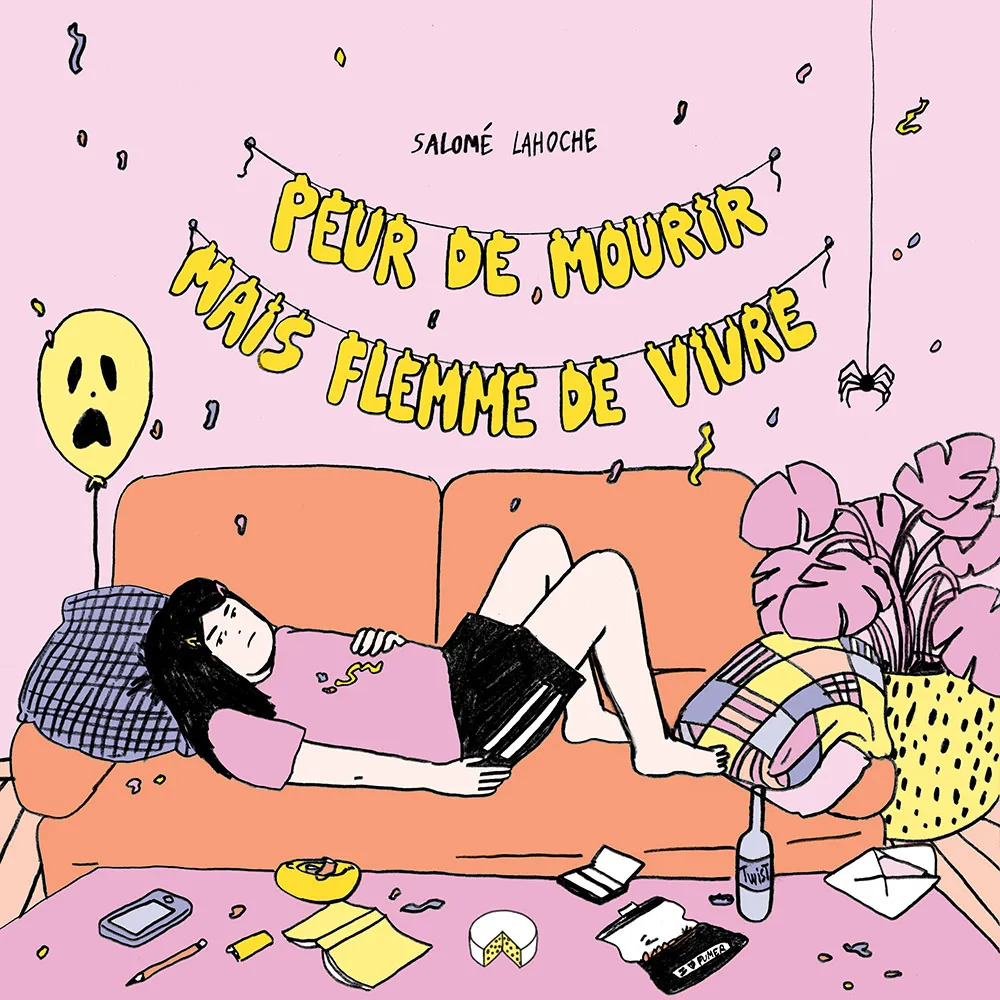 Peur de mourir mais flemme de vivre book cover