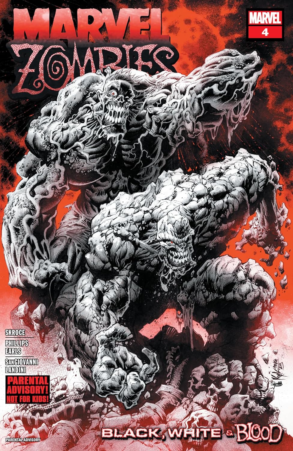 Marvel Zombies Black White & Blood #4