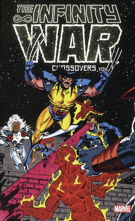 The Infinity War Crossovers Vol. 1 book cover