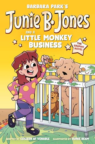 Junie B. Jones and a Little Monkey Business book cover