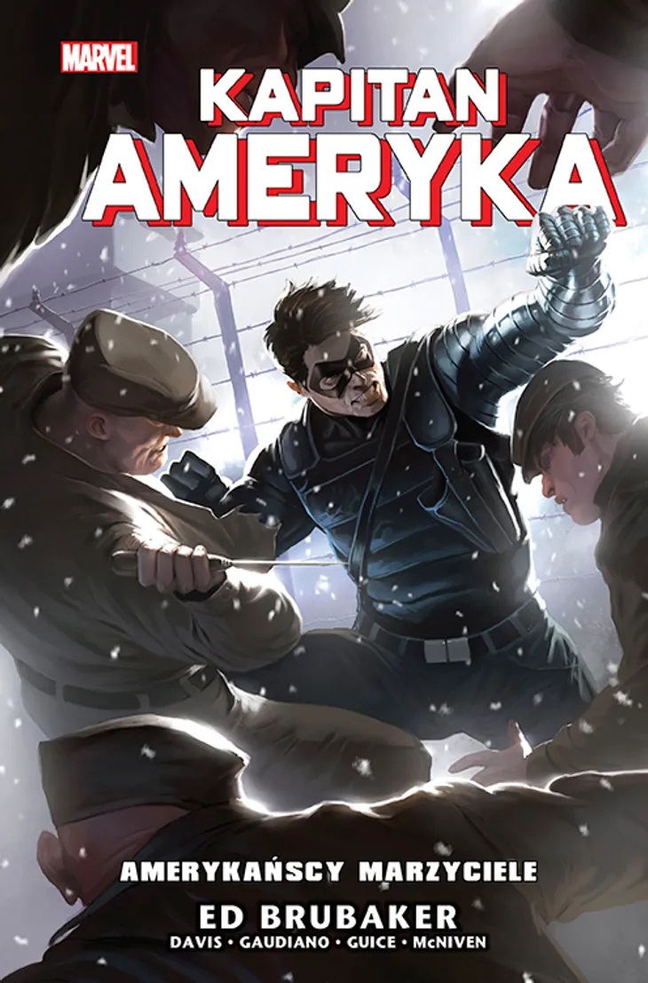 Kapitan Ameryka Ed Brubaker book cover 1