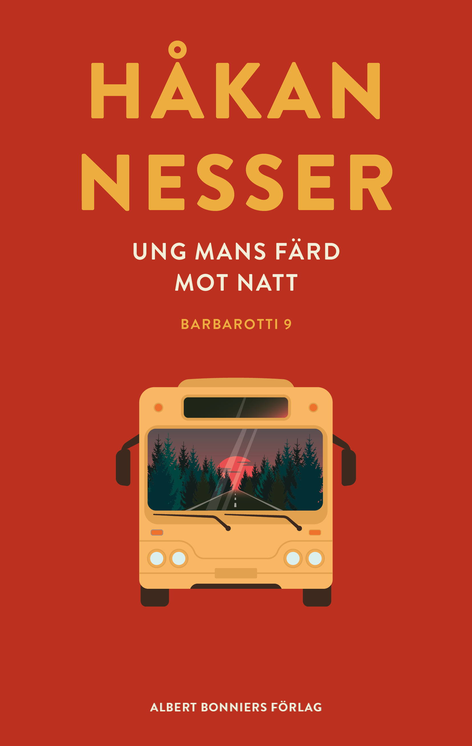 Ung mans färd mot natt book cover