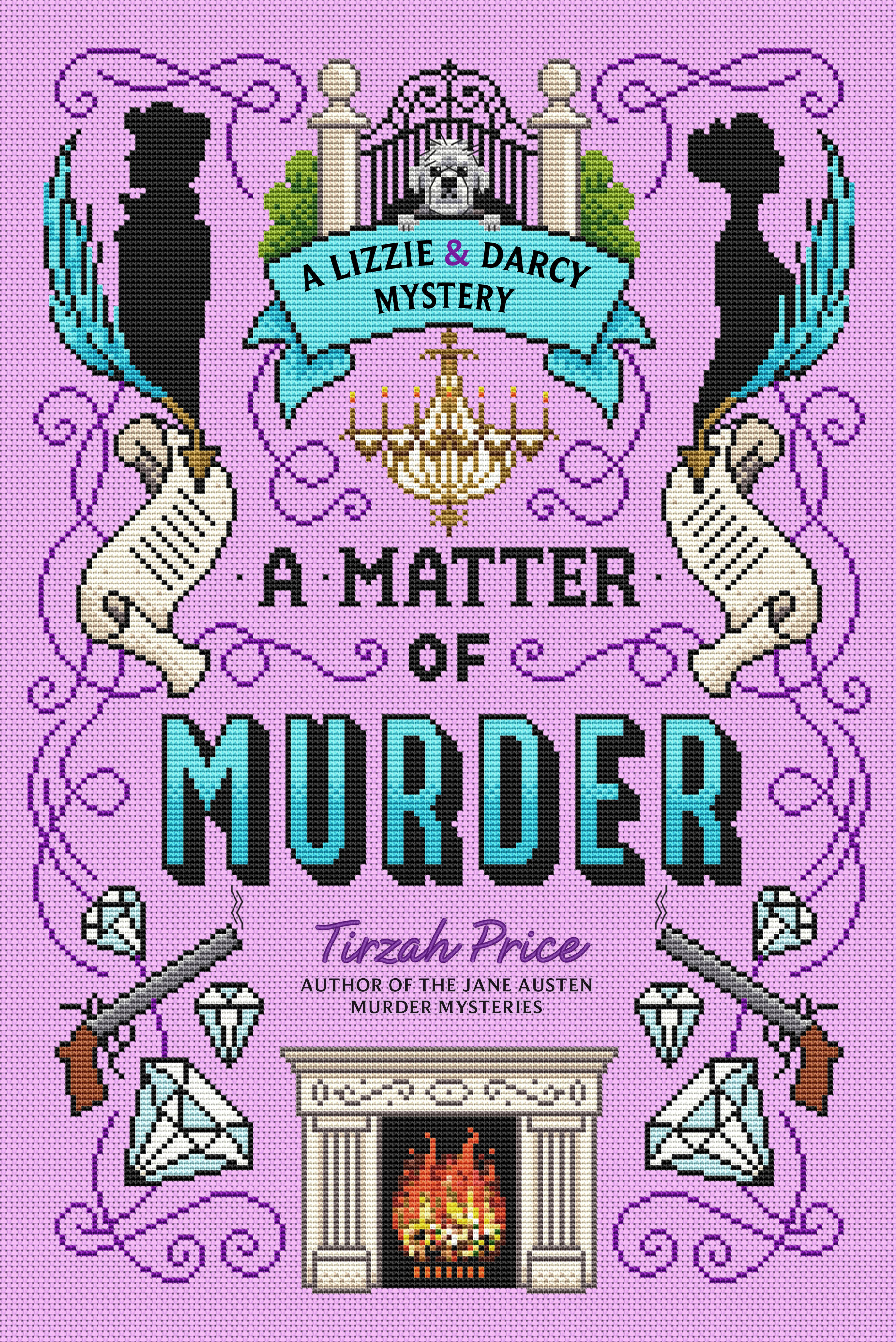 A Lizzie and Darcy Mystery book cover 2