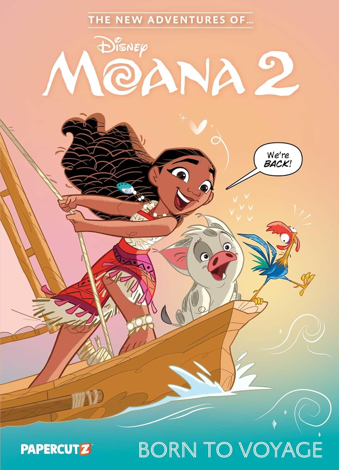 The New Adventures of Moana 2 Vol. 1 book cover