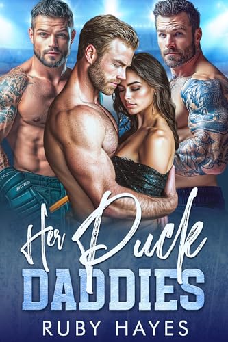 Her Puck Daddies: An Age Gap, Workplace, Surprise Pregnancy, Reverse Harem Hockey Romance