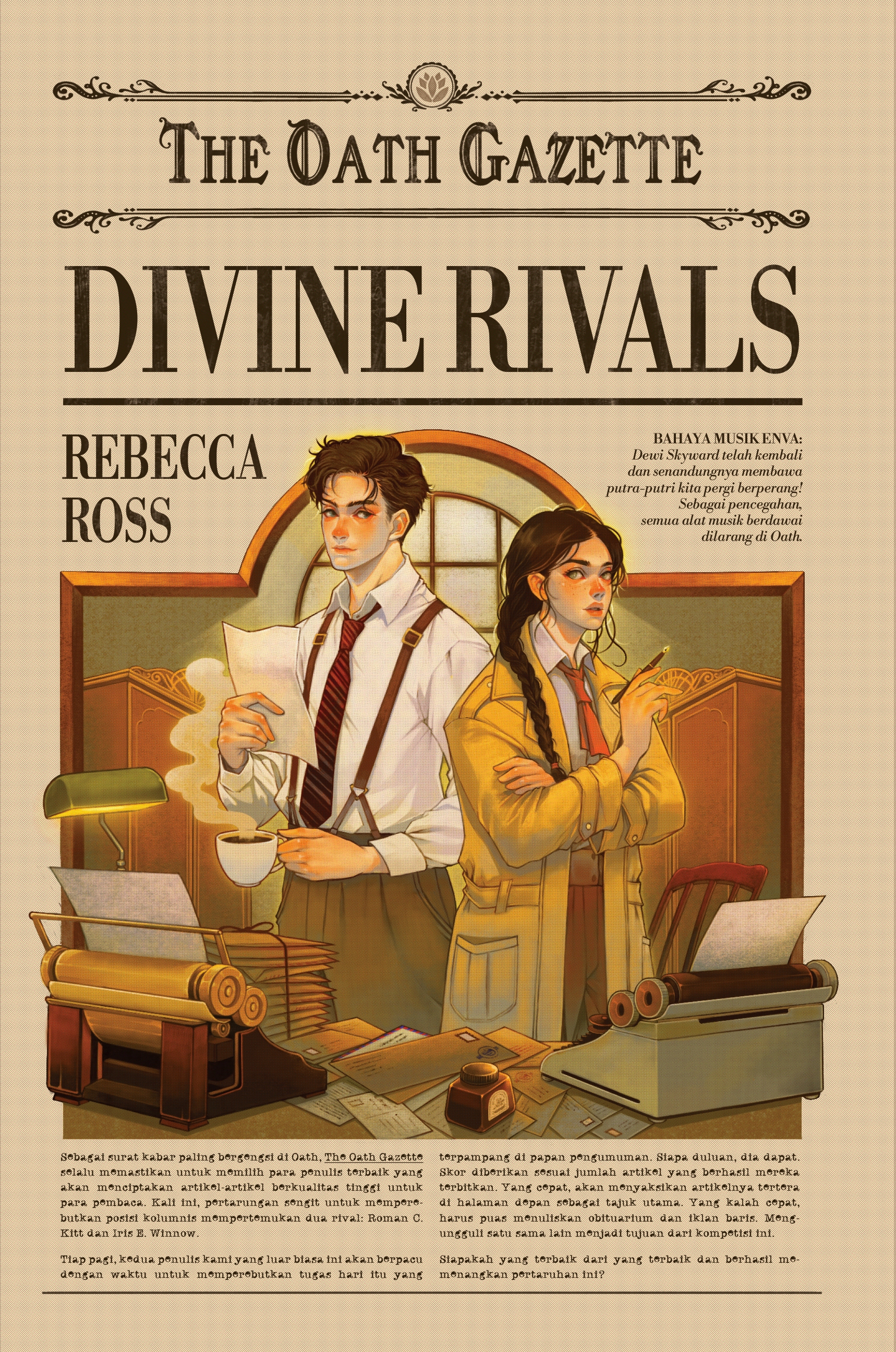 Divine Rivals (Letters of Enchantment, #1)