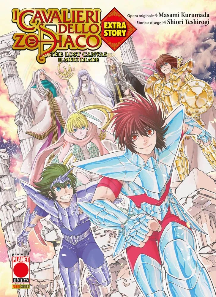 I Cavalieri dello Zodiaco. Saint Seiya. The Lost Canvas book cover