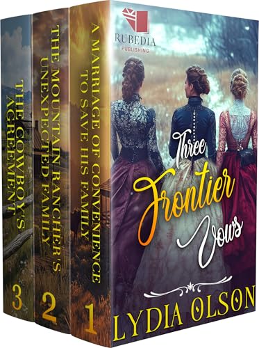 Three Frontier Vows: A Western Historical Romance Book Collection