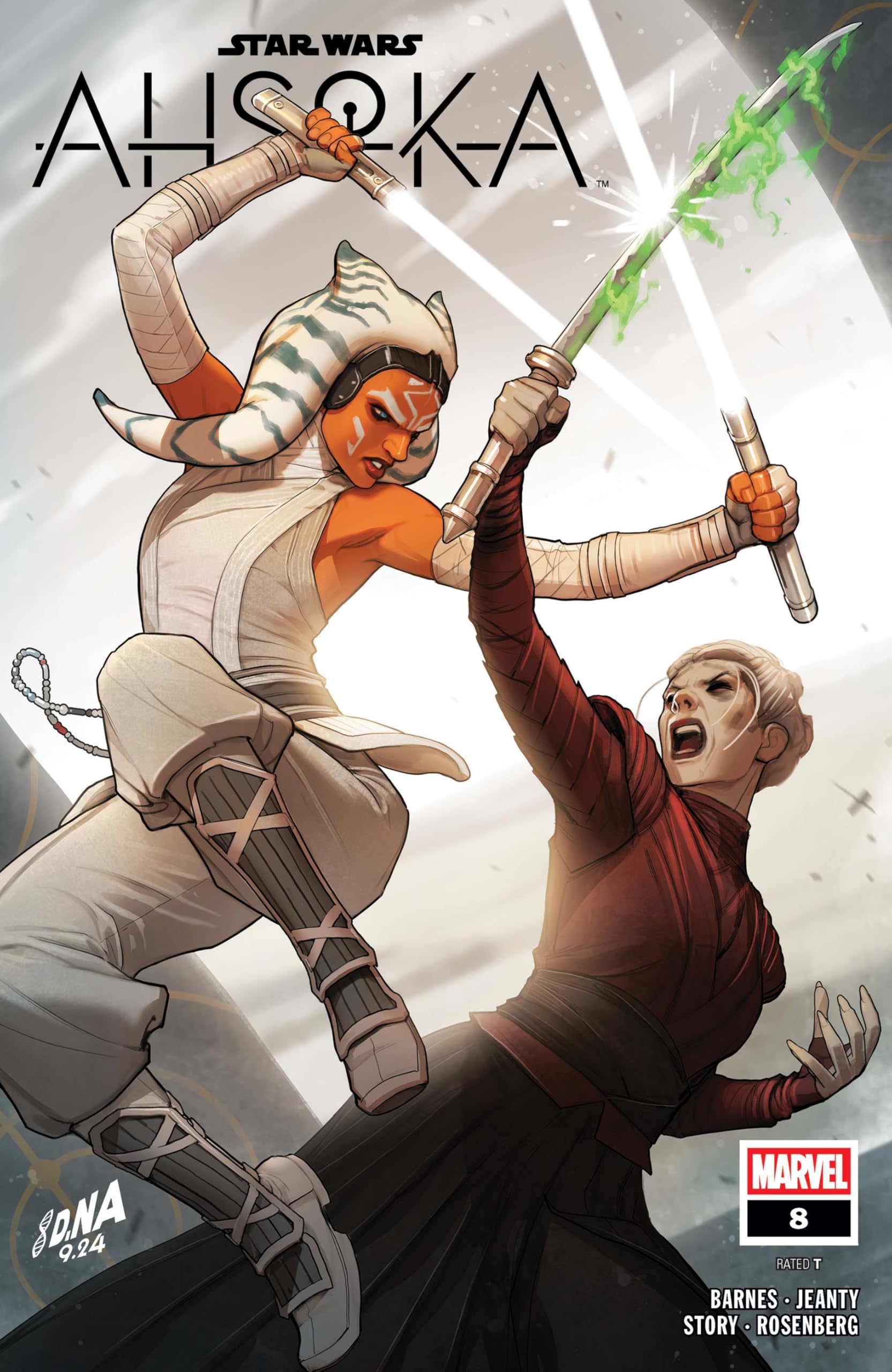 Star Wars: Ahsoka (2024) book cover 2