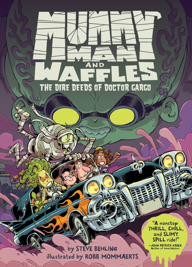 Mummy Man and Waffles book cover