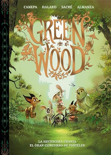 Greenwood. La hechicera Urania - El gran concurso de pasteles book cover