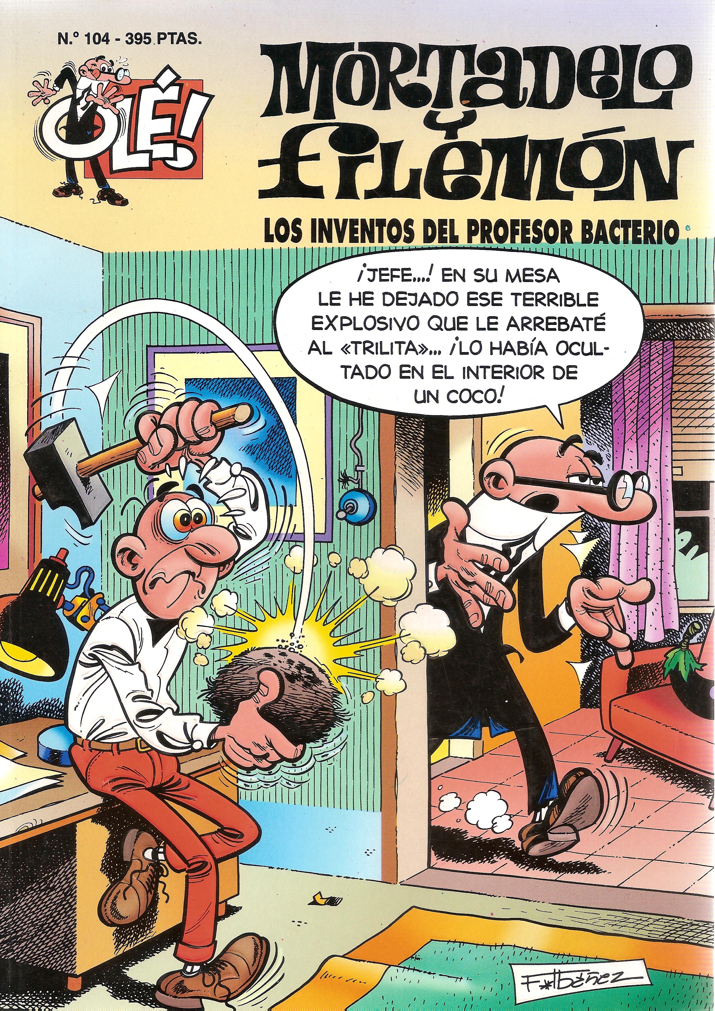 Los inventos del profesor Bacterio book cover