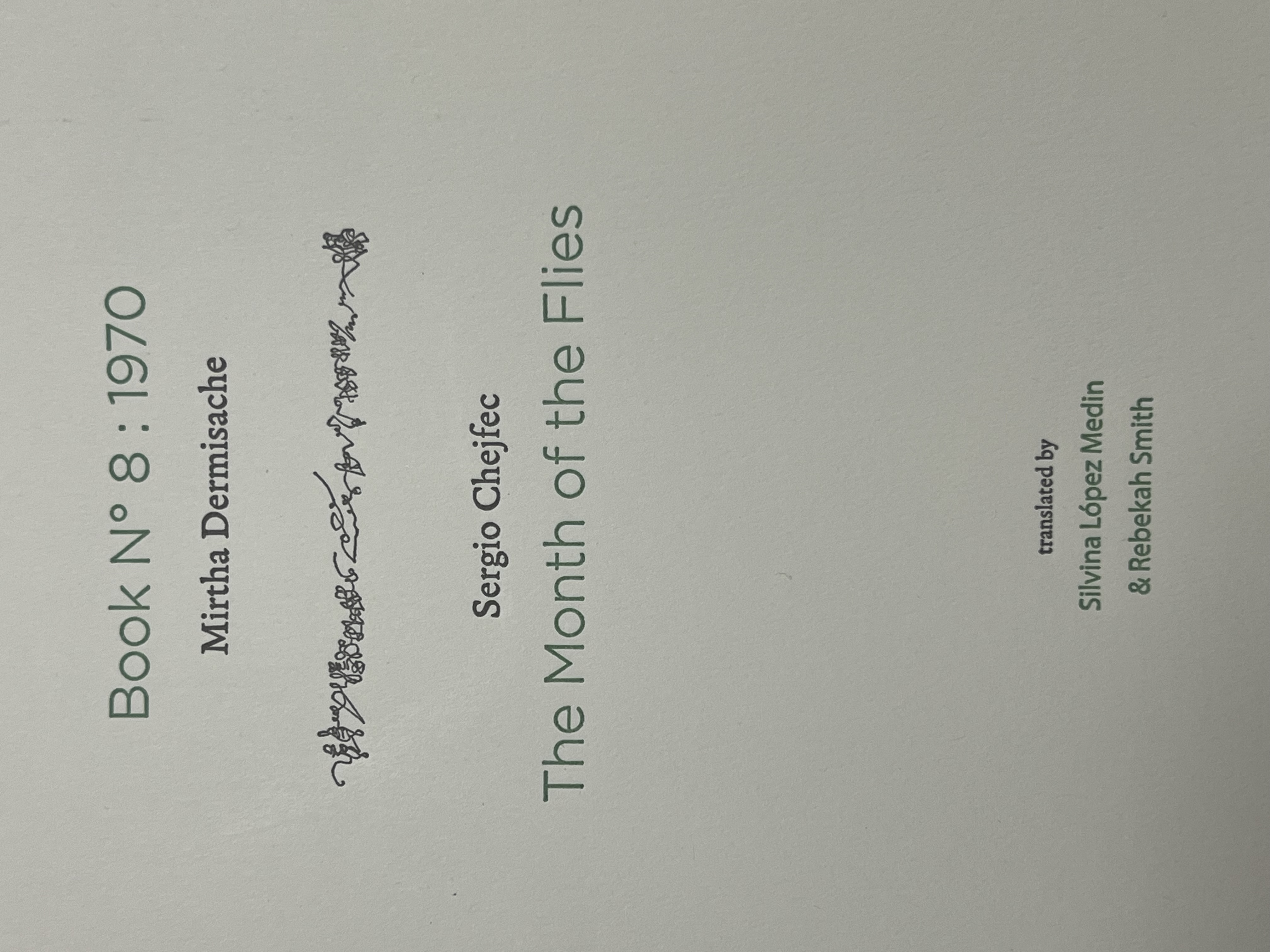Book No 8: 1970