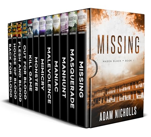 The Complete Thriller Collection: 12 Gripping Crime Thrillers by Adam Nicholls, Including the Mason Black Series and Logan Fox Series
