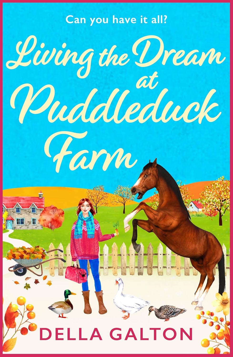 Living the Dream at Puddleduck Farm book cover