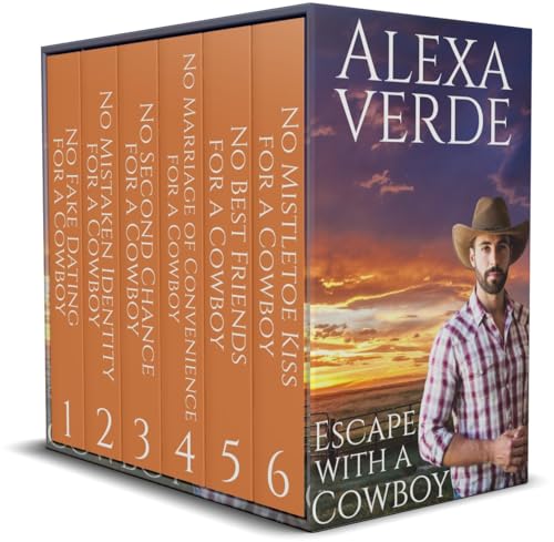 Escape With a Cowboy: Six small-town cowboy romances with faith, humor, and more than a dash of danger