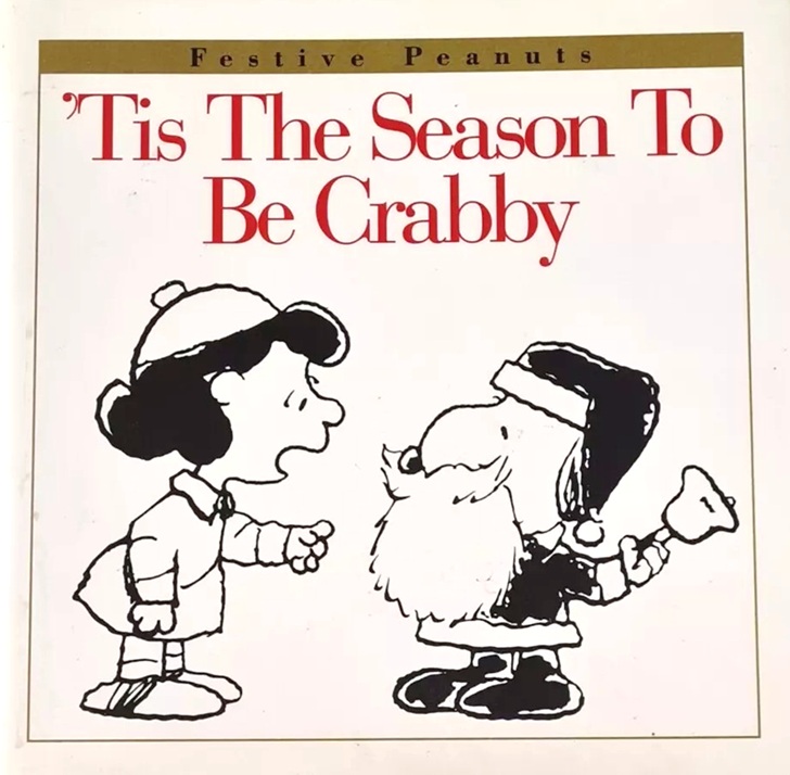 Festive Peanuts book cover 1
