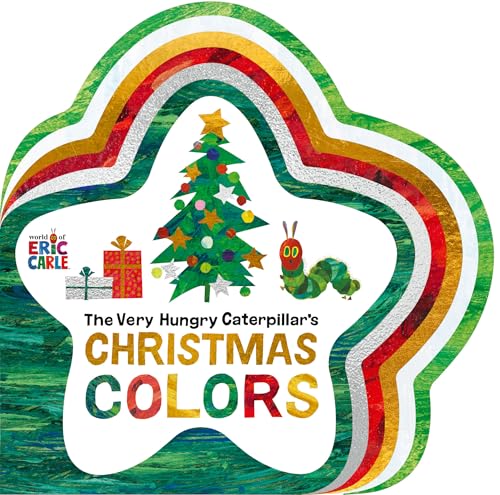 The Very Hungry Caterpillar's Christmas Colors book cover