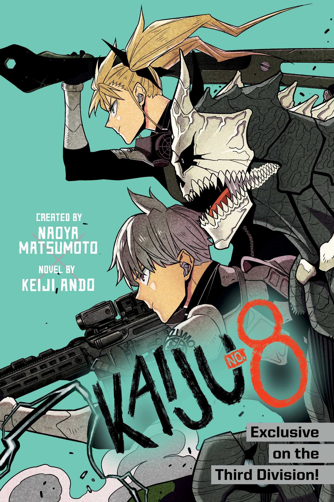 Kaiju No. 8 book cover