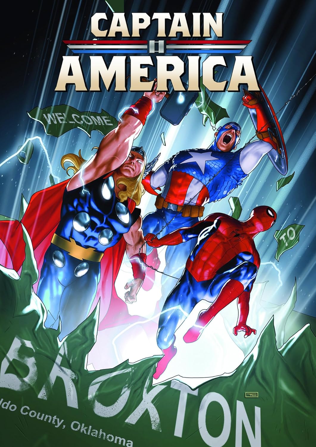 Captain America (2023) book cover 2