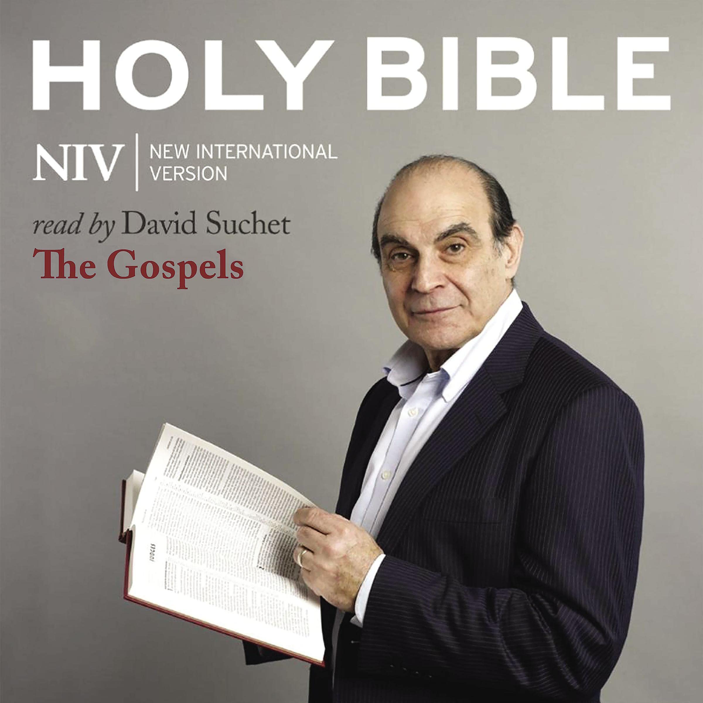 David Suchet Audio Bible - New International Version, NIV book cover