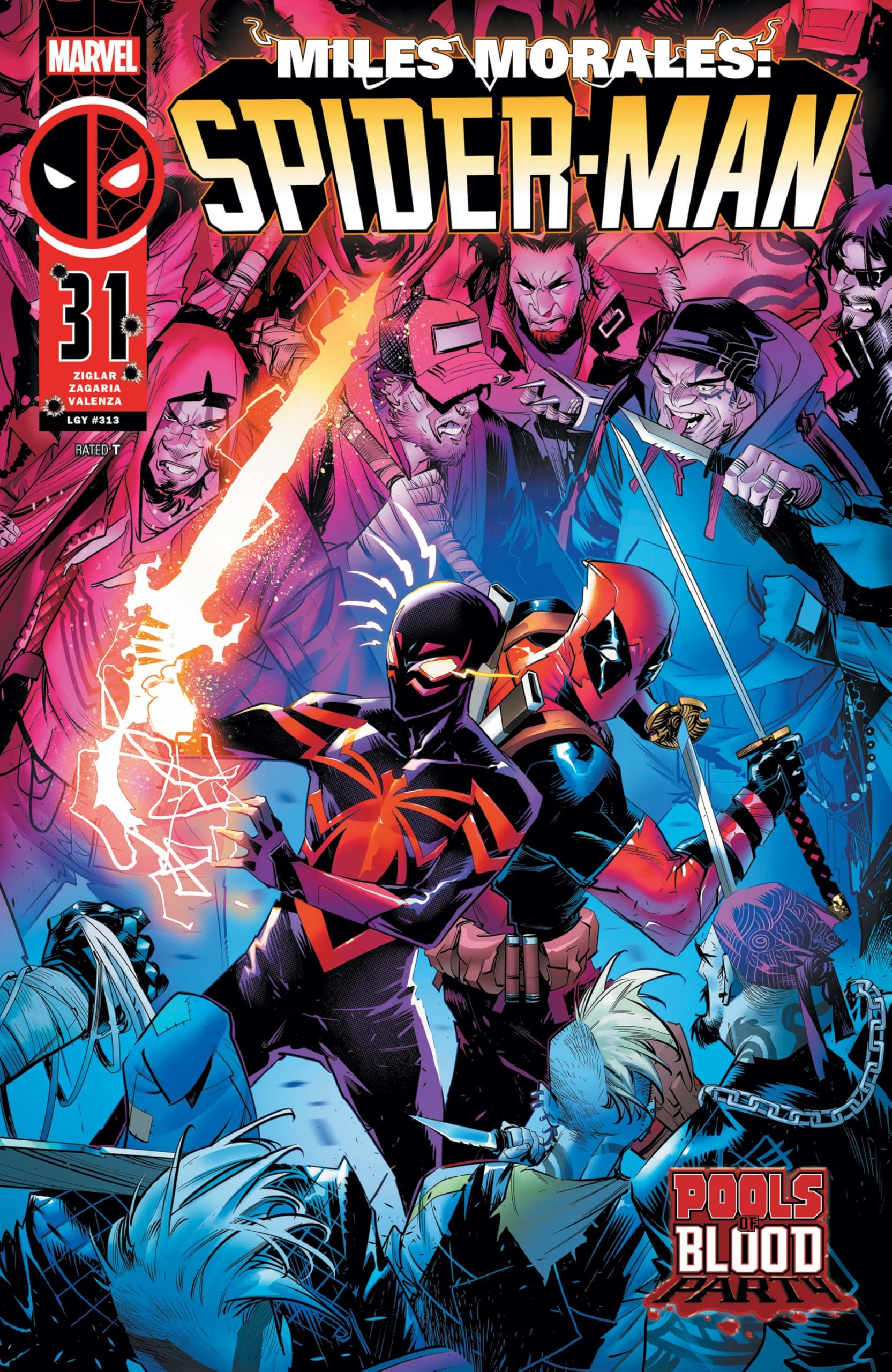 Miles Morales Spider Man #31 Sara Pichelli Marvel Comics Presents Var [DVS] book cover