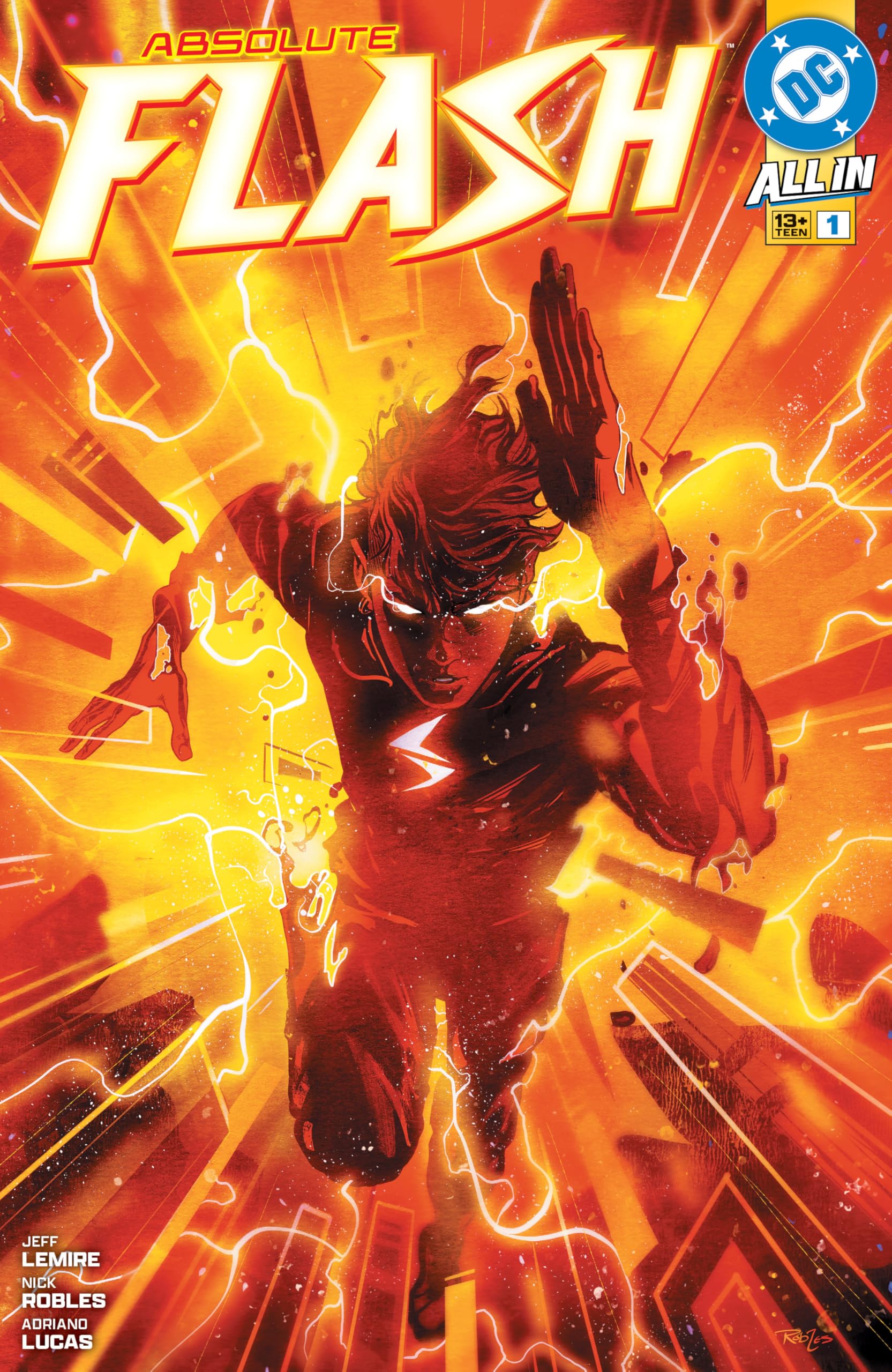 Absolute Flash (2025-) book cover 1