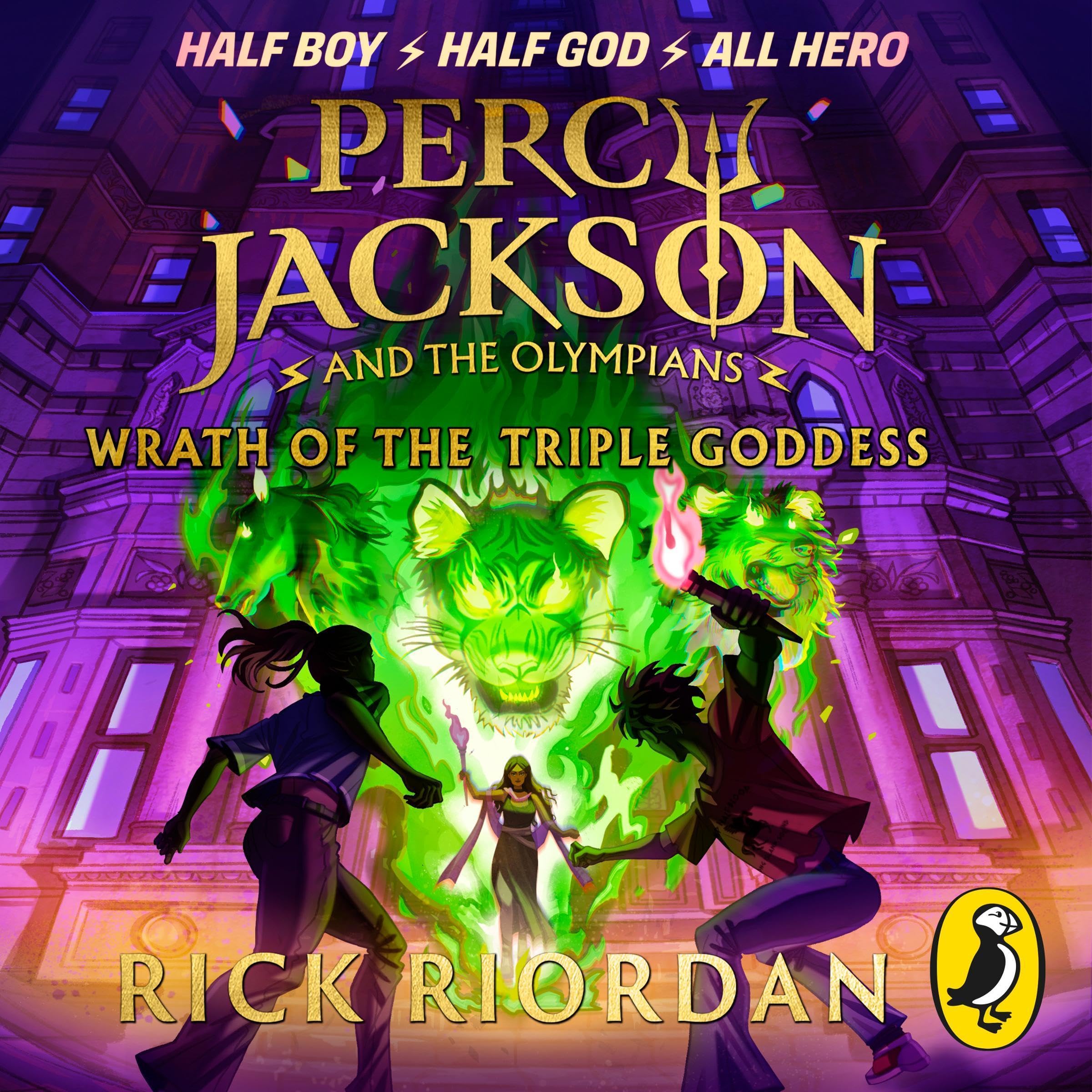 Percy Jackson and the Olympians book cover