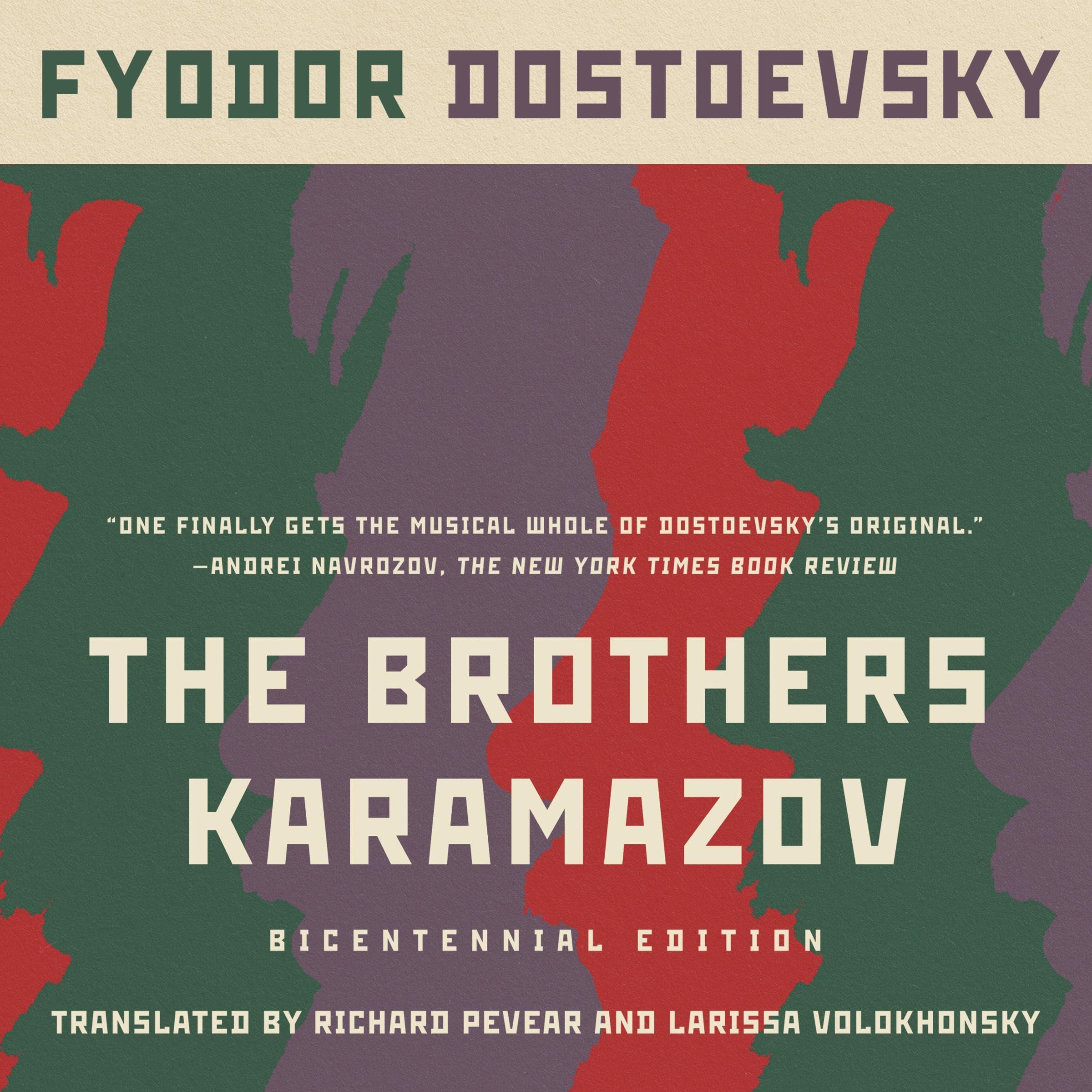 The Brothers Karamazov book cover