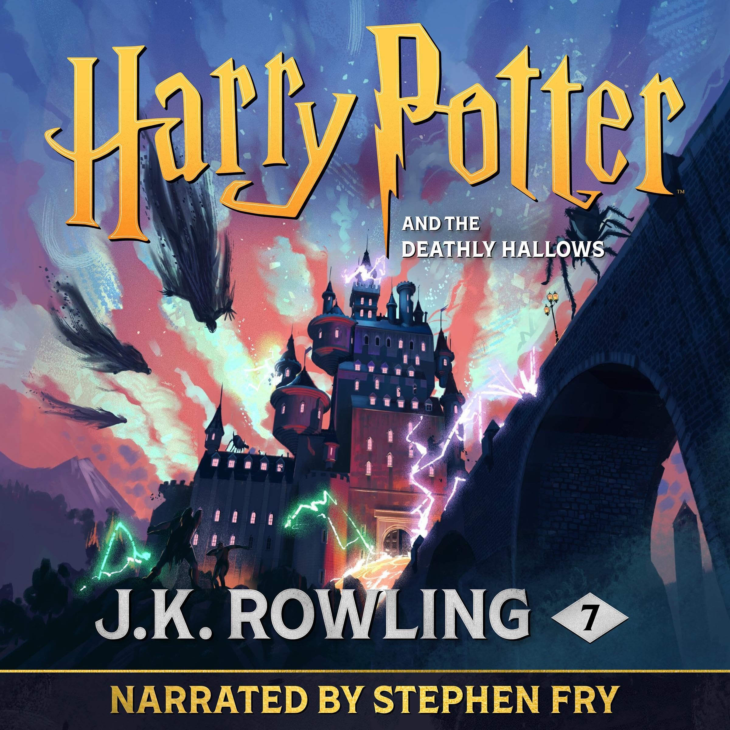 Harry Potter and the Deathly Hallows book cover