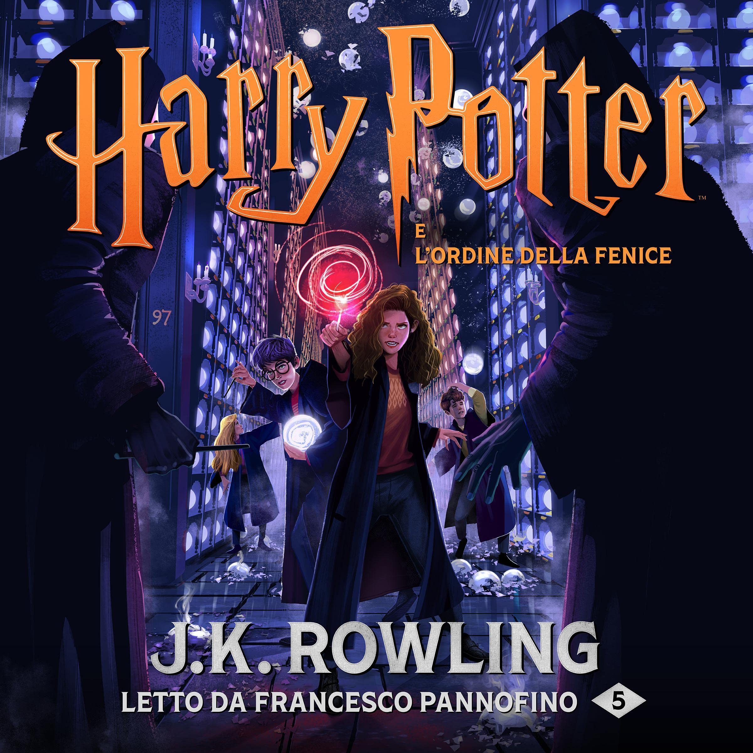 Harry Potter e l'Ordine della Fenice book cover