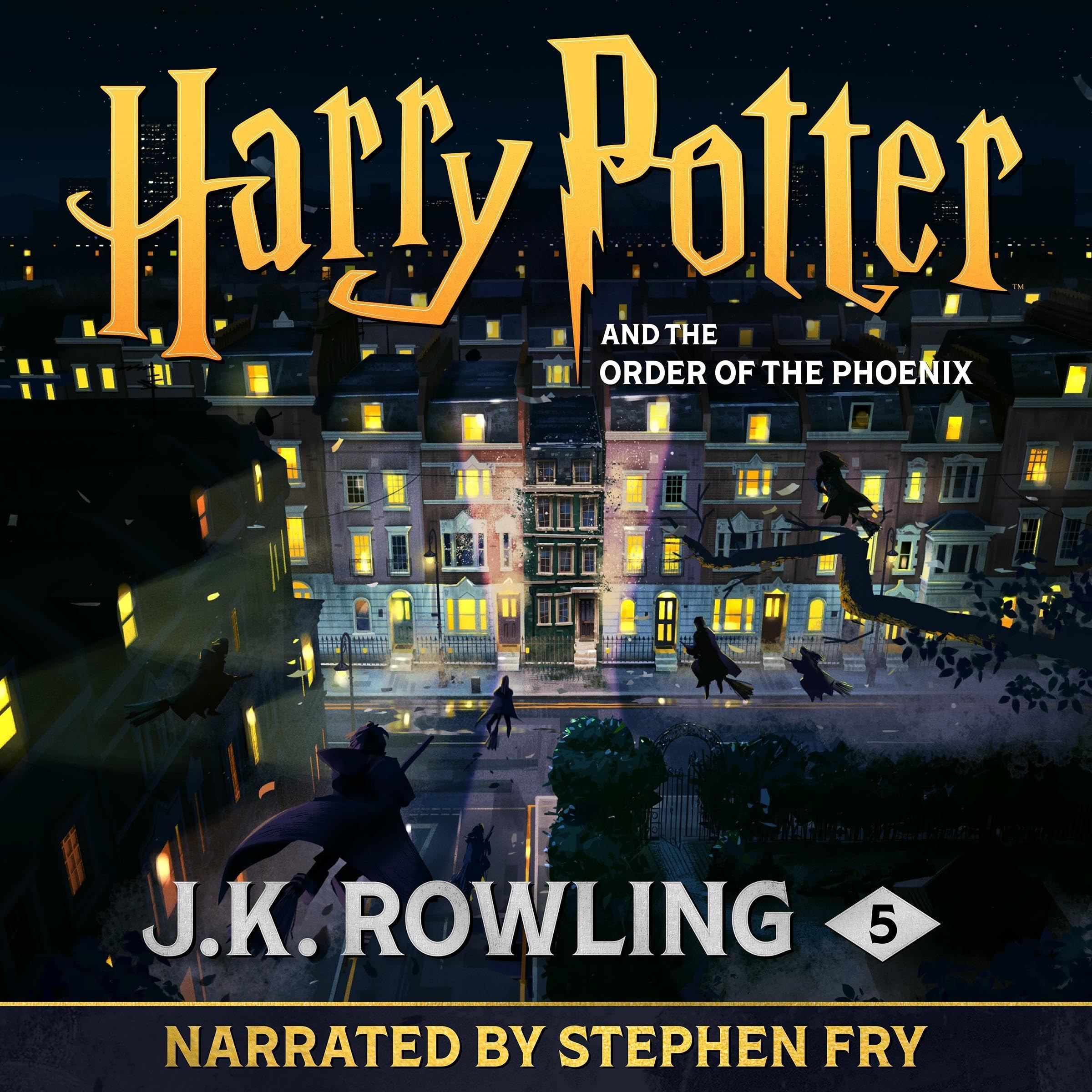 Harry Potter and the Order of the Phoenix book cover